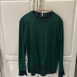 Elegant Green Women's Top
